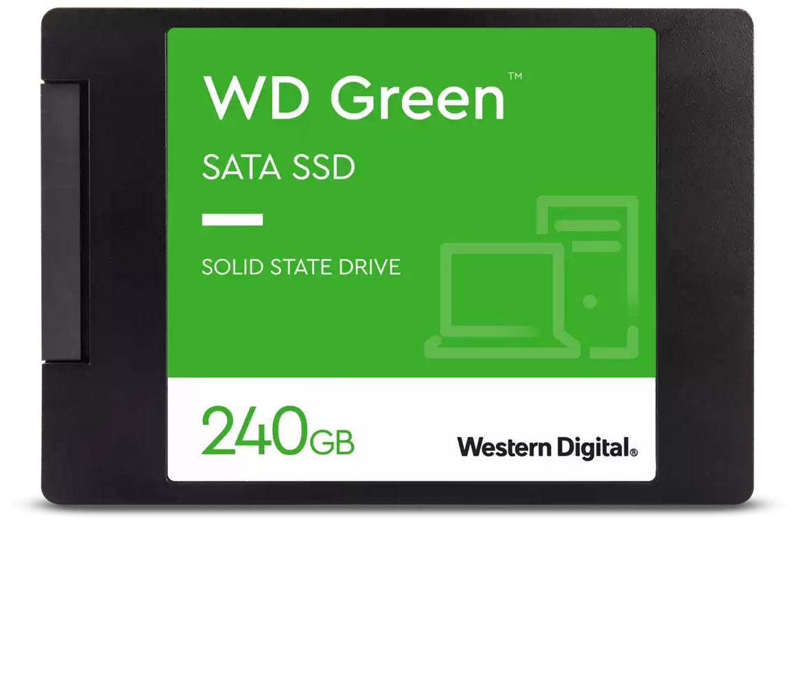 Western Digital WD Green™ SATA SSD 240GB 2,5"/7 mm (WDS240G3G0A). 240GB SATA III