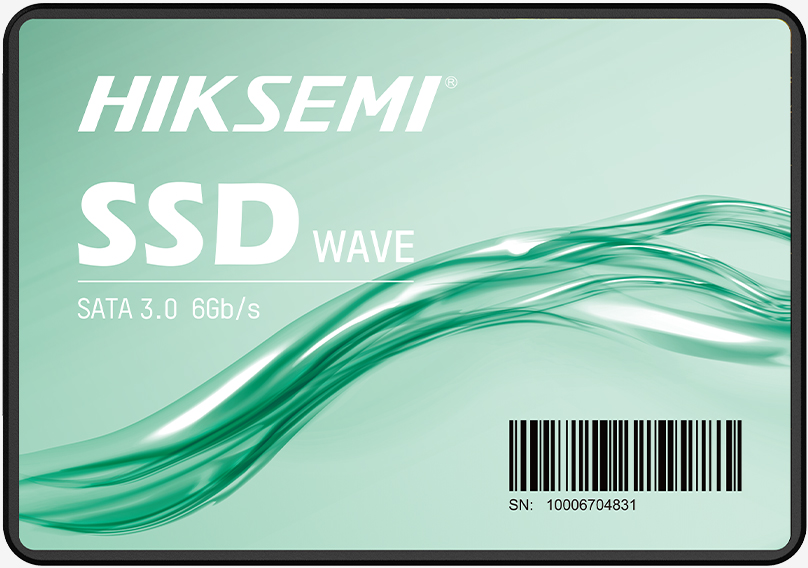 Hiksemi Wave 240GB SSD 2.5", SATA III, 3D NAND, Lectura 460 MB/s, Escritura 360 MB/s (HS-SSD-WAVE(S) 240G). 240GB SATA III
