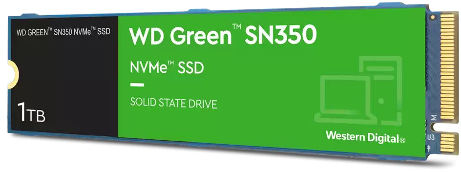 Western Digital Sn350 1TB PCIe 3.0