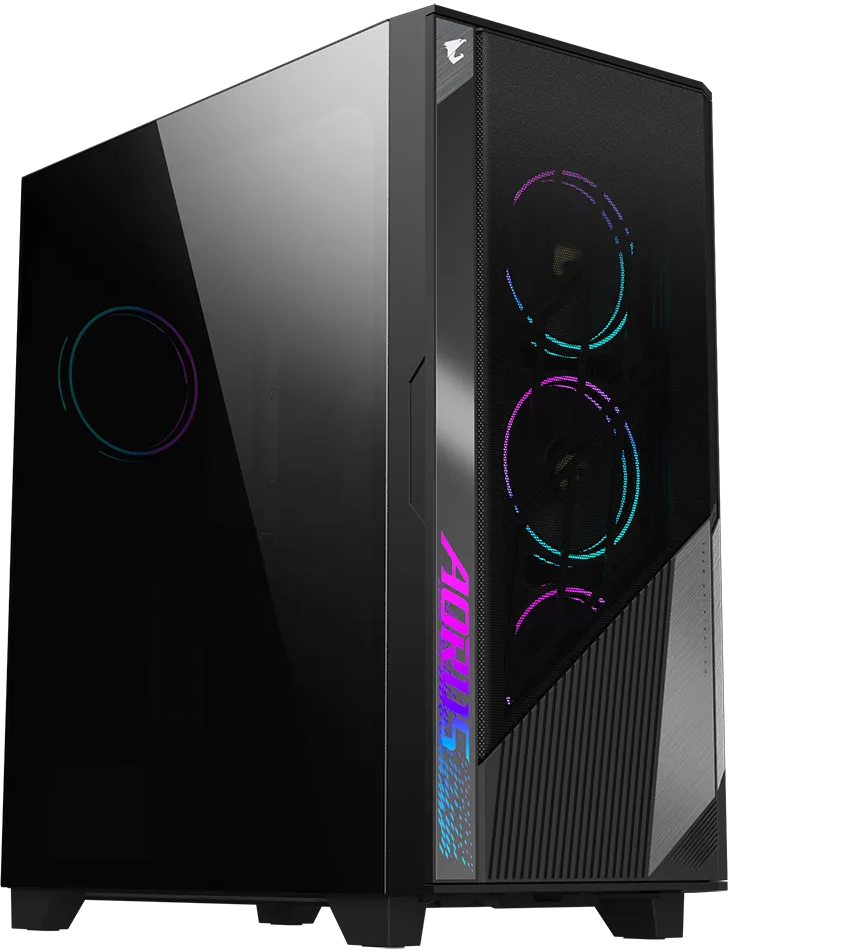 GIGABYTE AORUS C500 GLASS, Vidrio Templado, RGB, E-ATX, ATX, M-ATX, Mini ITX