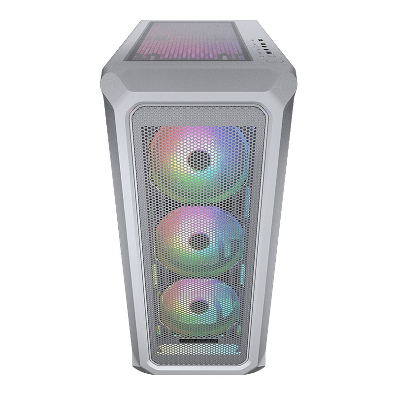 COUGAR Archon 2 Mesh RGB White, Mid Tower, 3 Ventiladores Preinstalados, ATX