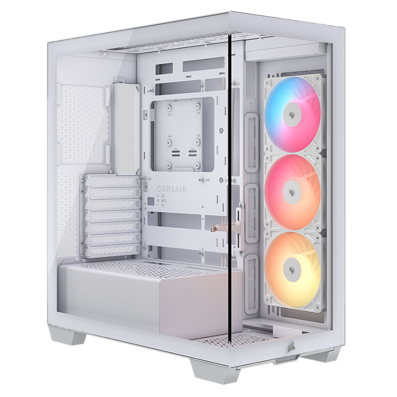 CORSAIR 3500X RS-R ARGB, Mid Tower, Vidrio Templado, 3 Fans, ATX