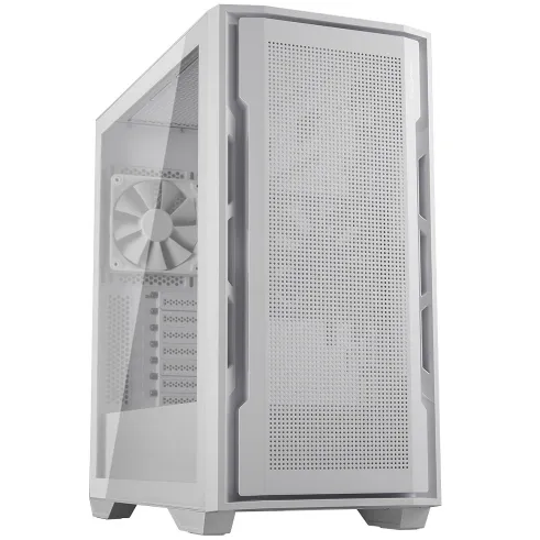 COUGAR - Cougar UNIFACE - S/Fuente - E-ATX - Blanco - Incluye 2 Fan 1 frontal y 1 trasero 120 mm E-ATX