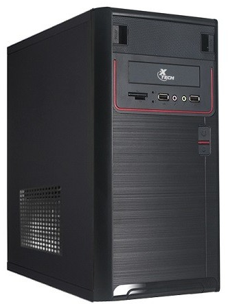 Xtech XTQ-100, Micro ATX, fuente de alimentación 600W, USB 2.0, Micro ATX