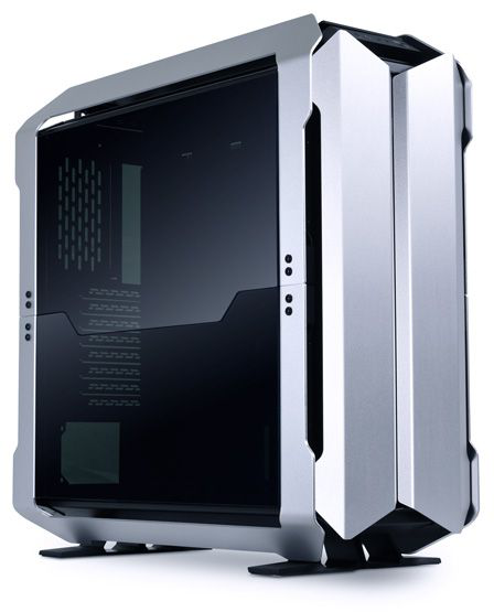 LIAN LI AIRFLOW LIAN LI Odyssey X Silver Tempered Glass Ambos Lados Aluminum Full Tower Case - TR-01A ATX