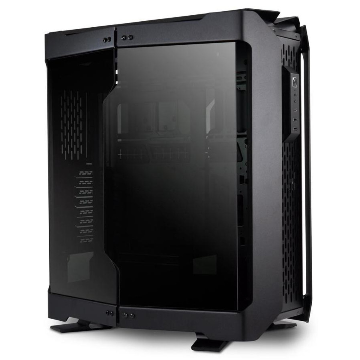 LIAN LI AIRFLOW LIAN LI Odyssey X Black Tempered Glass Ambos Lados Aluminum Full Tower Case TR01X ATX