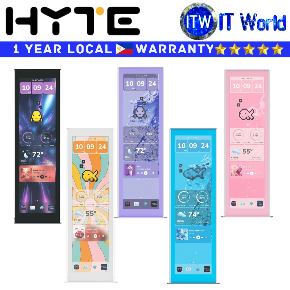 HYTE Pantalla 14.9" Hyte Y70 Taro Milk touch infinite Display Upgrade 2.5K Touchscreen for Y70 ACC-HYTE-LK-Y7TTI-TM ATX