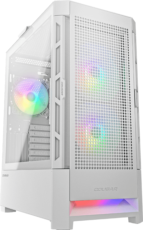 COUGAR Airface RGB white 3 ventiladores ARGB incluidos ATX