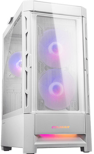 COUGAR Duoface RGB White 3 ventiladores ARGB incluidos ATX
