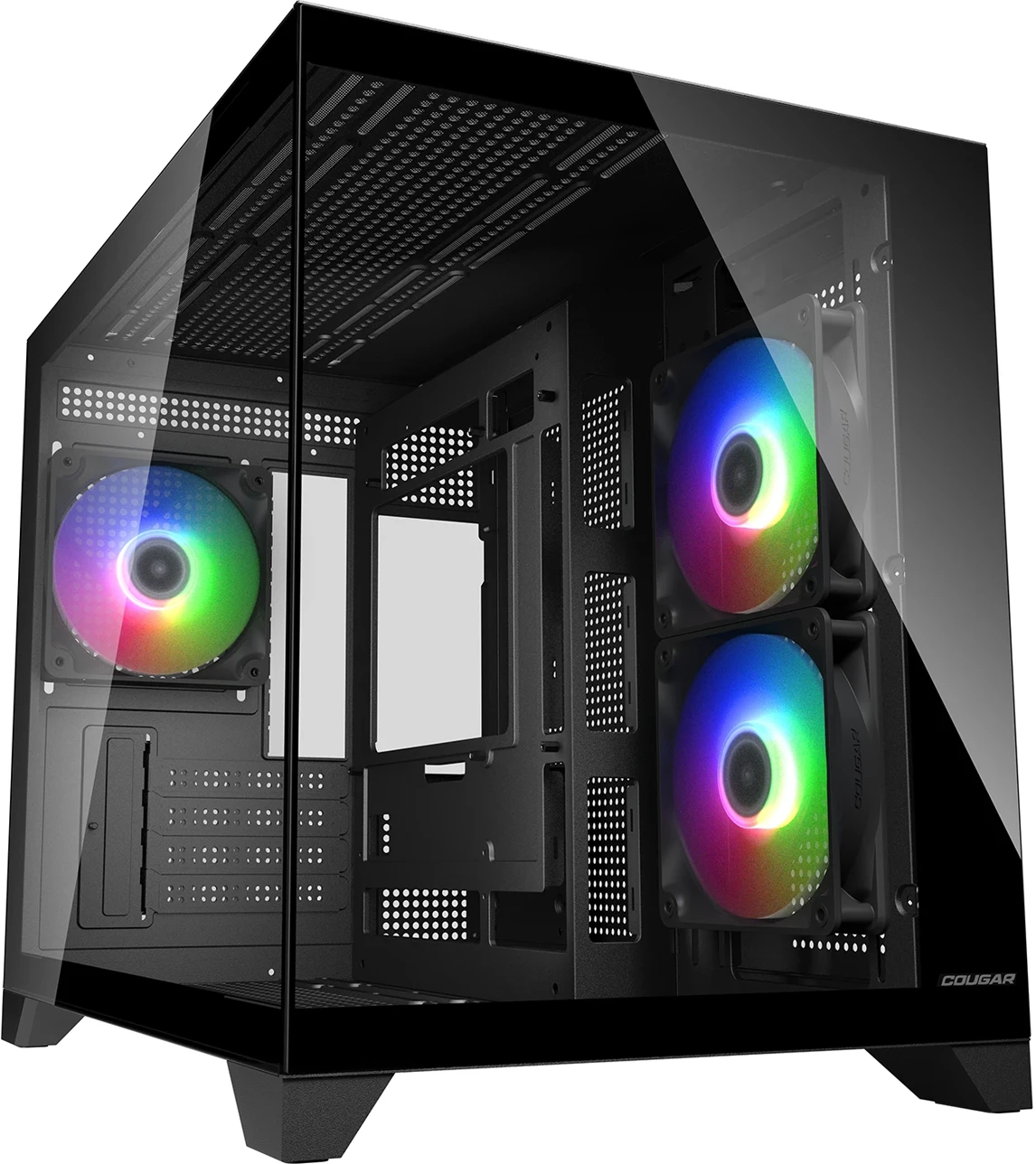 COUGAR Fv150 Mini  Rgb Black 3 Ventiladores ATX