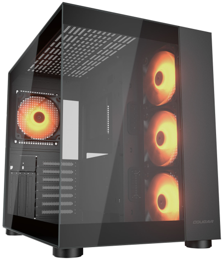 COUGAR FV150 RGB Black 4 ventiladores ATX