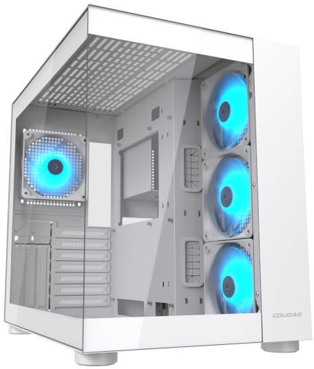 COUGAR FV150 RGB white 4 ventiladores ARGB incluidos ATX