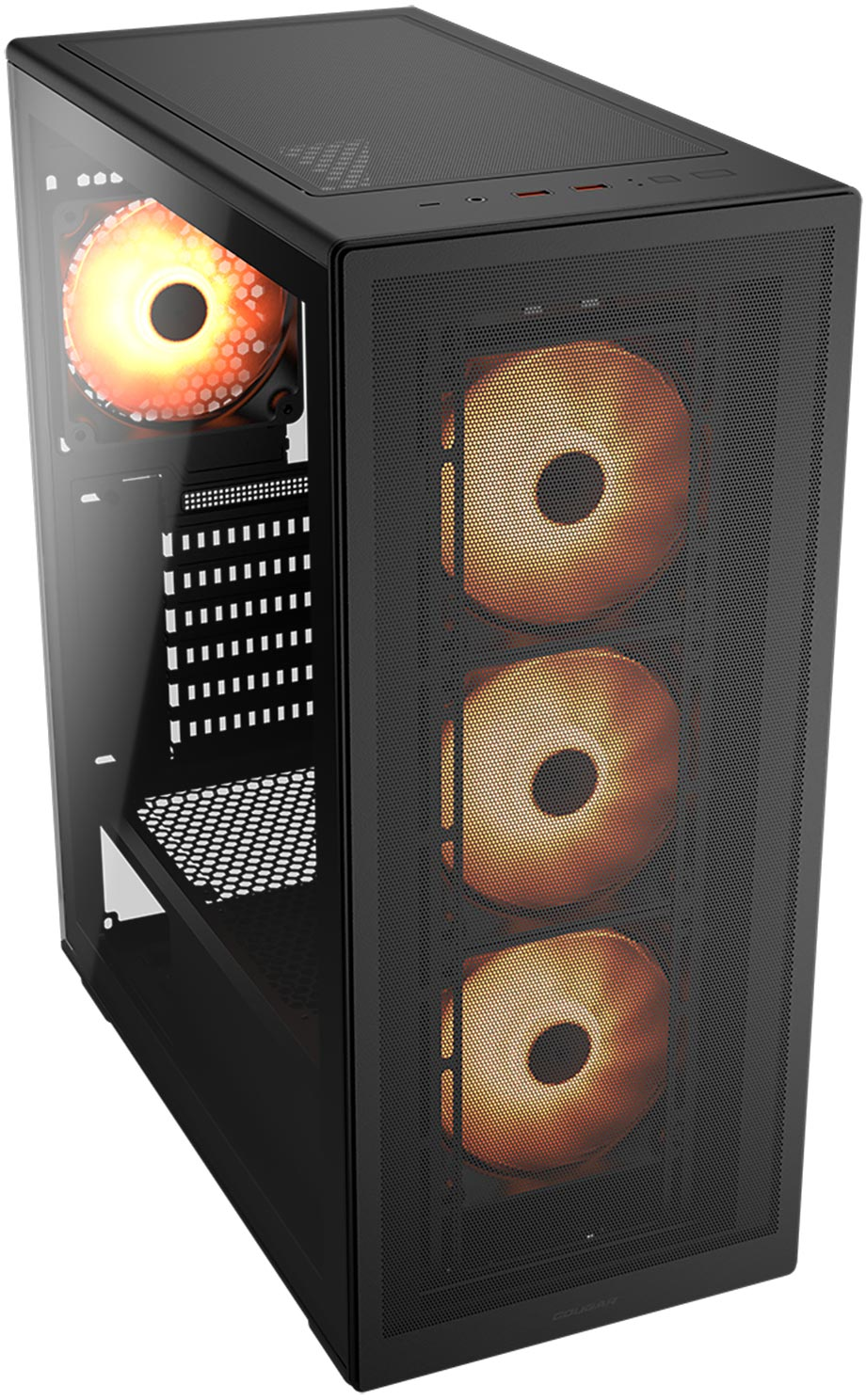 COUGAR MX220 RGB Black 4 ventiladores ATX