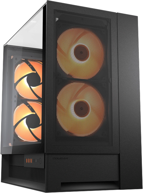 COUGAR OMNYX BLACK 4 ventiladores 160 mm ARGB incluidos ATX