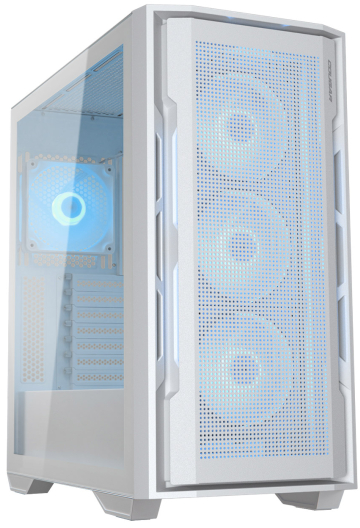 COUGAR UNIFACE RGB White 4 ventiladores ARGB incluidos ATX