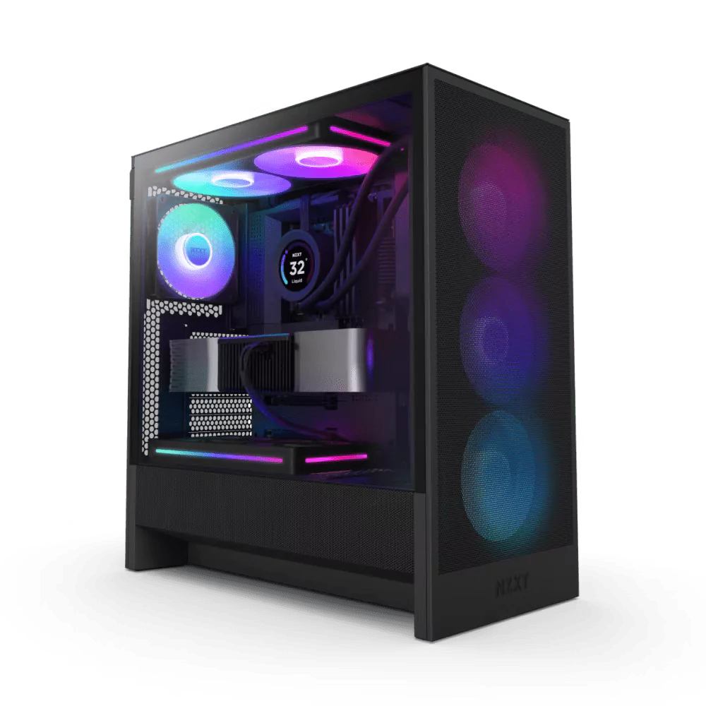 NZXT H5 Flow RGB (2024) ATX c/ Fans RGB ATX