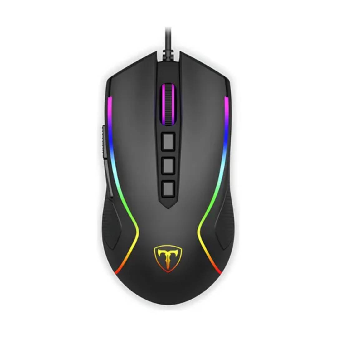 T-Dagger Mouse  Darkangel T-TGM209 Cableado Negro