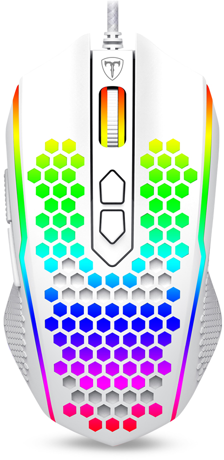 T-Dagger Mouse  Imperial Lite T-TGM310-W Blanco