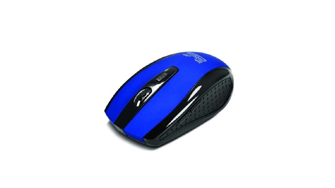 Klip Xtreme KMW-340 - ratón - 2.4 GHz - azul