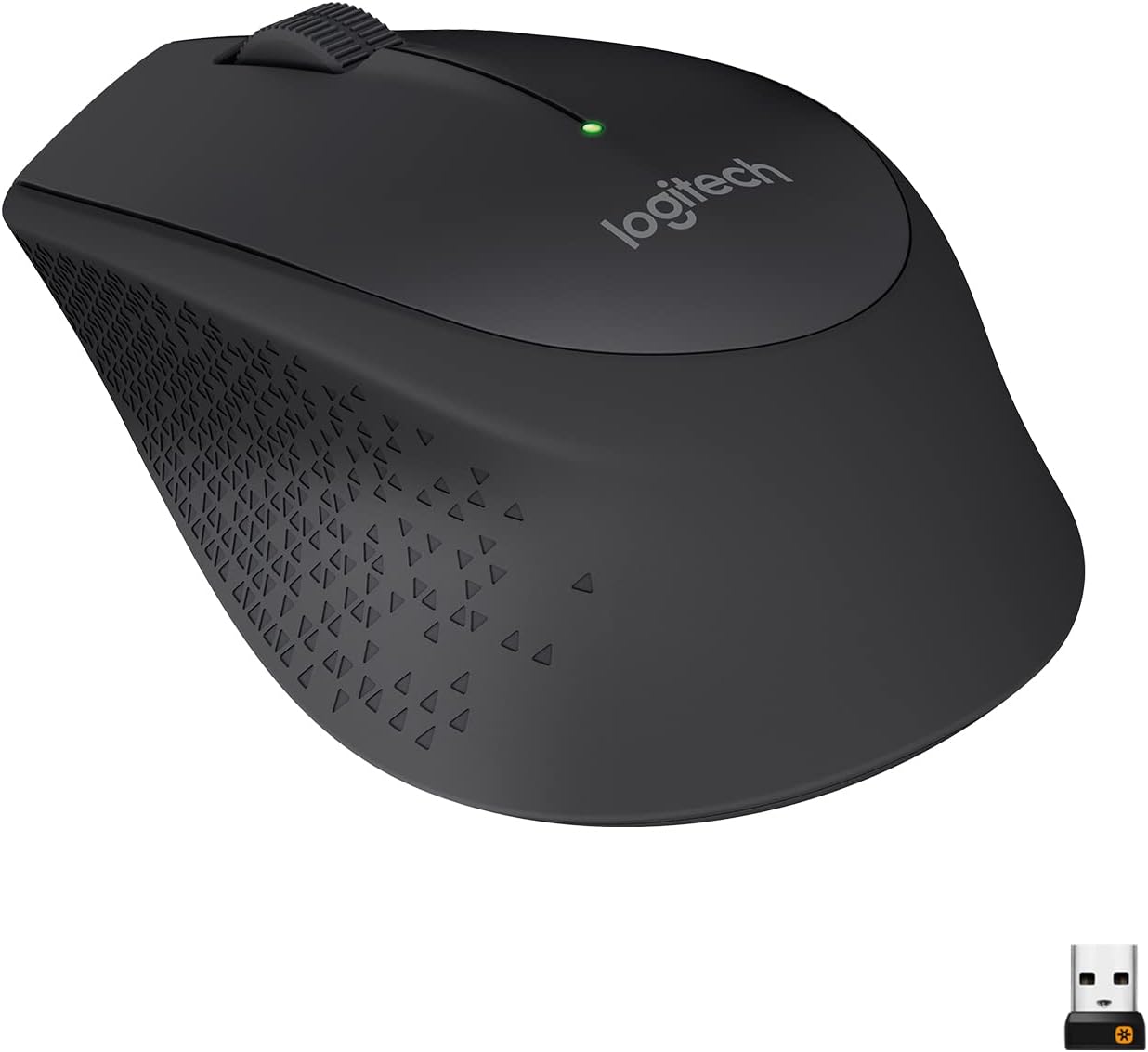 Logitech M280 - ratón - 2.4 GHz - negro