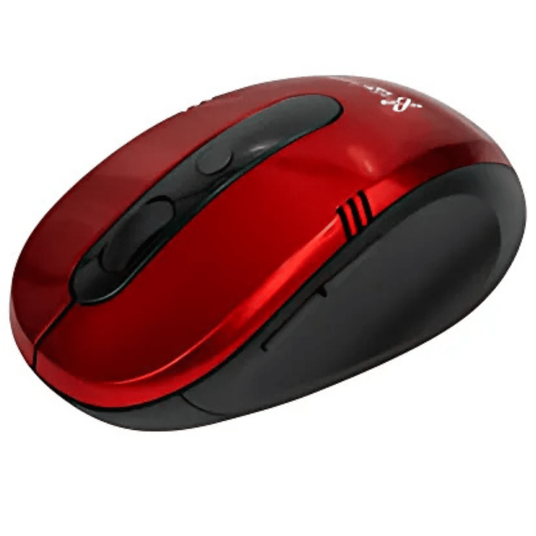 Klip Xtreme KMW-330 Vector - ratón - 2.4 GHz - rojo