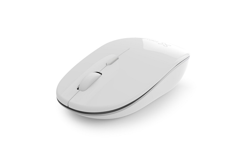 Klip Xtreme - Mouse - 2.4 GHz - Inalámbrico - Blanco - 4 boton Inalámbrico 1600DPI