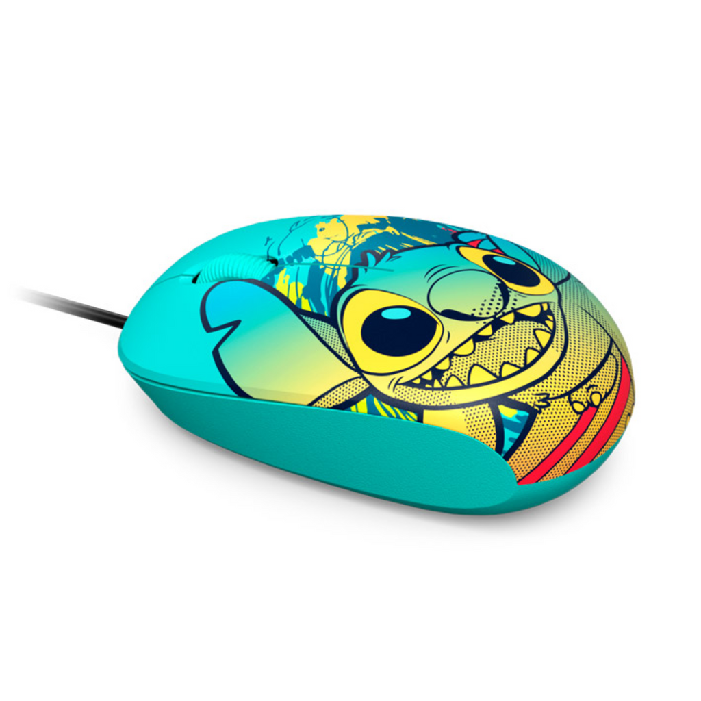 Xtech Mouse con Cable  XTM-D406ST-BL - Edición Stitch, U Alámbrico 1000DPI
