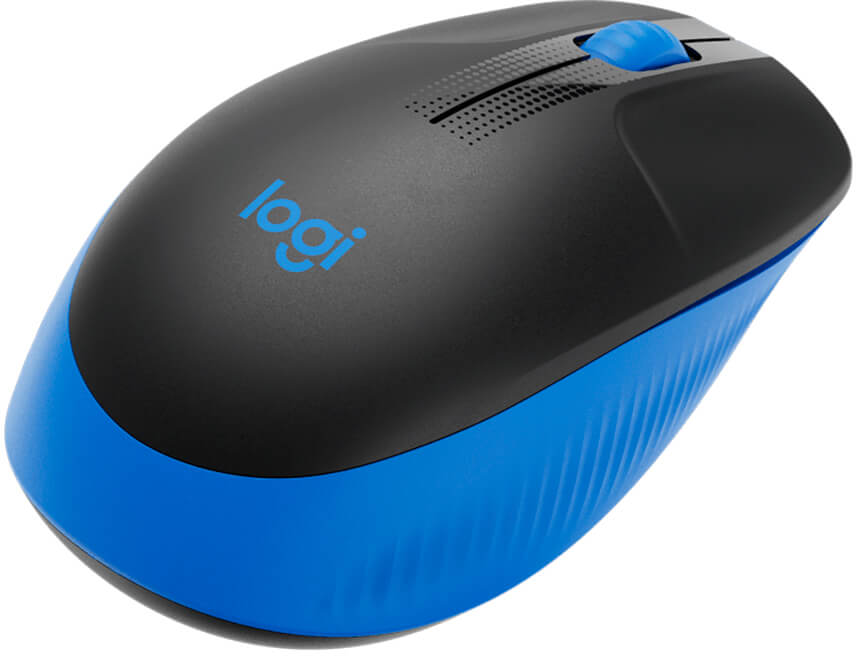 Logitech Mouse   M190 Wireless Rojo Inalámbrico Usb (910-00 Inalámbrico