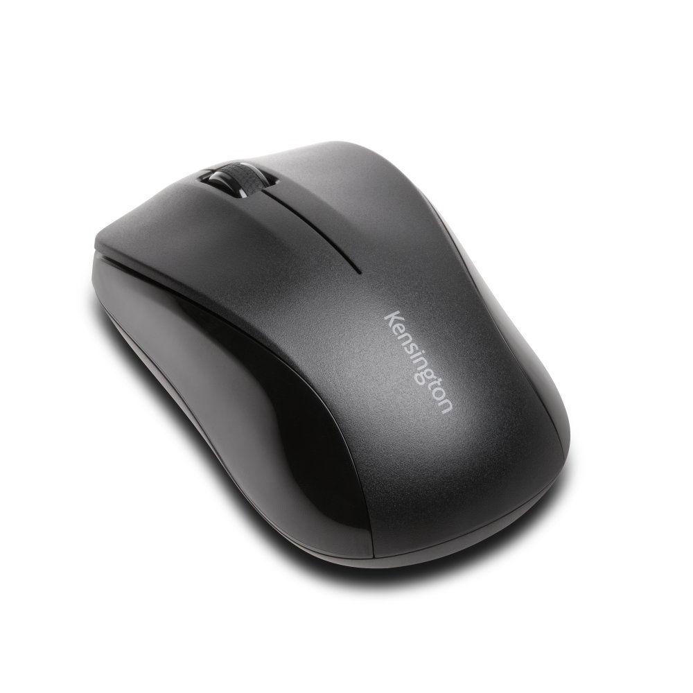 Kensington Mouse  For Life Inalámbrico Dongle USB, Negro Inalámbrico