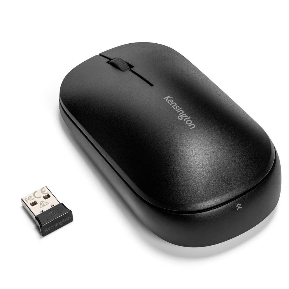 Kensington SureTrack Dual Wireless Mouse - Ratón - óptico - 4 Inalámbrico