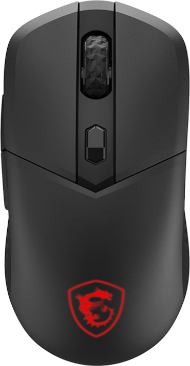 MSI Mouse Gamer  VERSA PRO Wireless Negro Inalámbrico