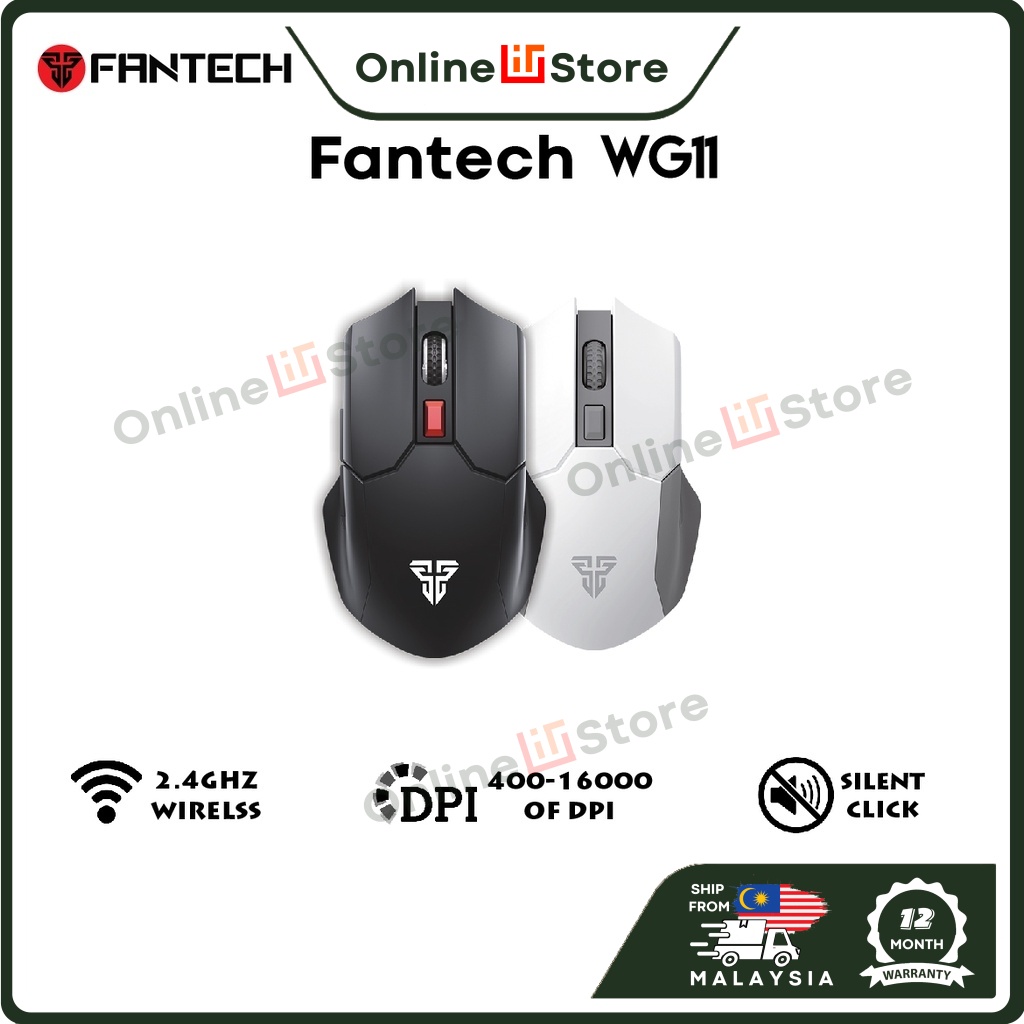 Imagen del Fantech Inalámbrico 2400DPI