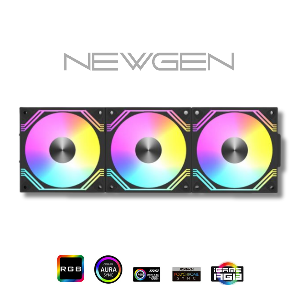 NEWGEN Blade Link Reverse) 120mm ARGB [2x]