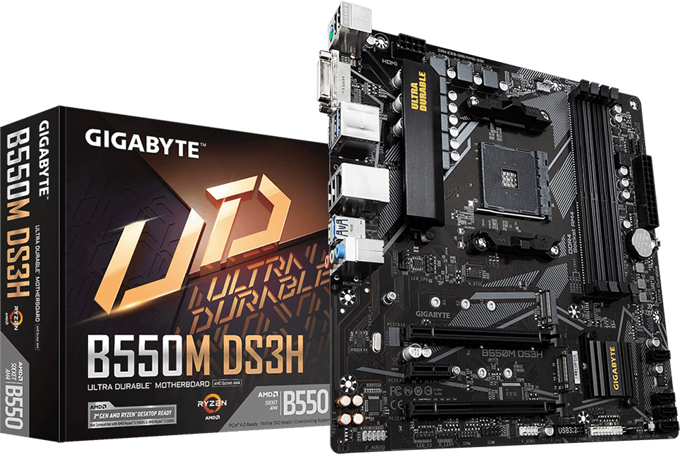Gigabyte B550M DS3H AC R2 AM4 B550