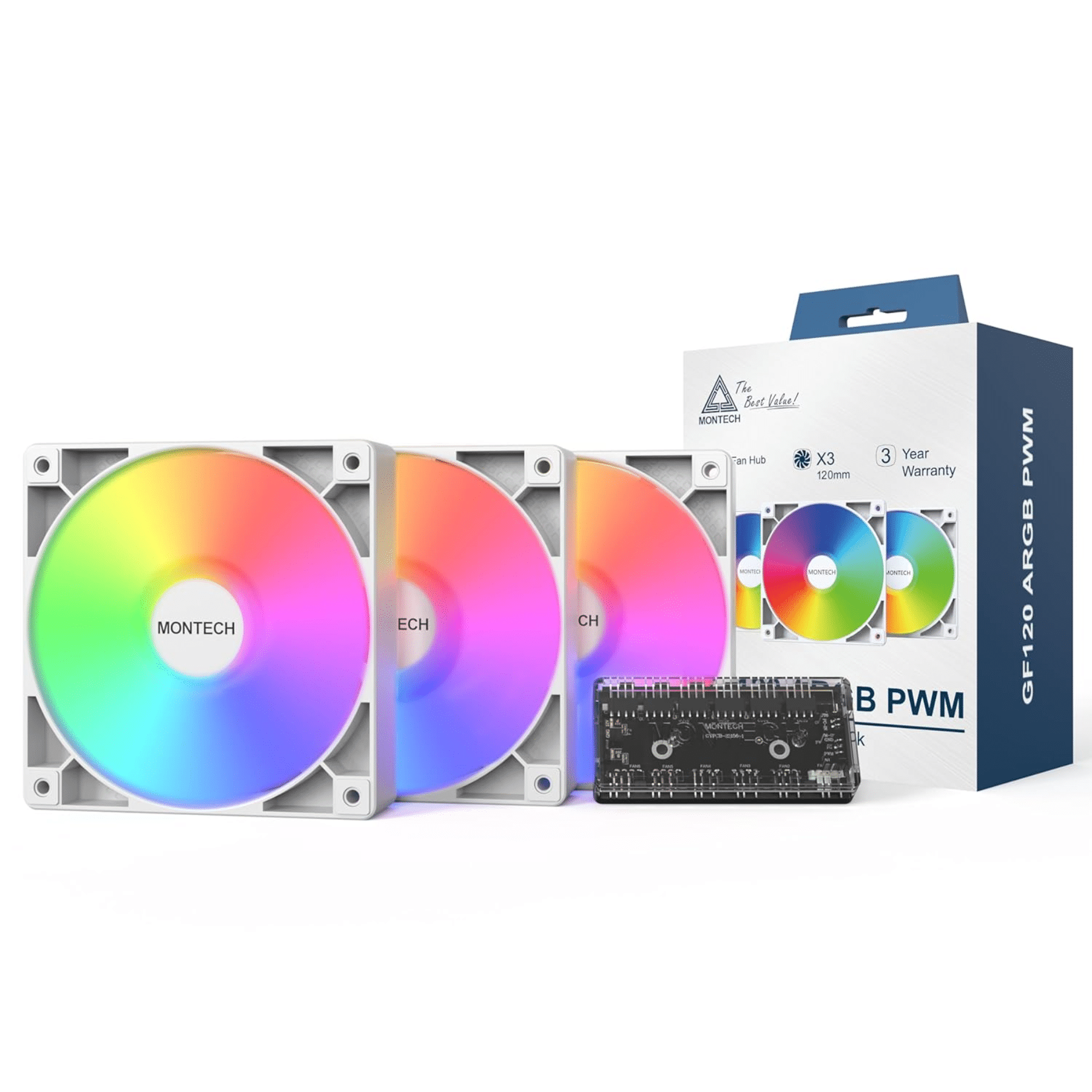 AIRFLOW Csf800 Alto Rendimiento 120mm ARGB [3x]