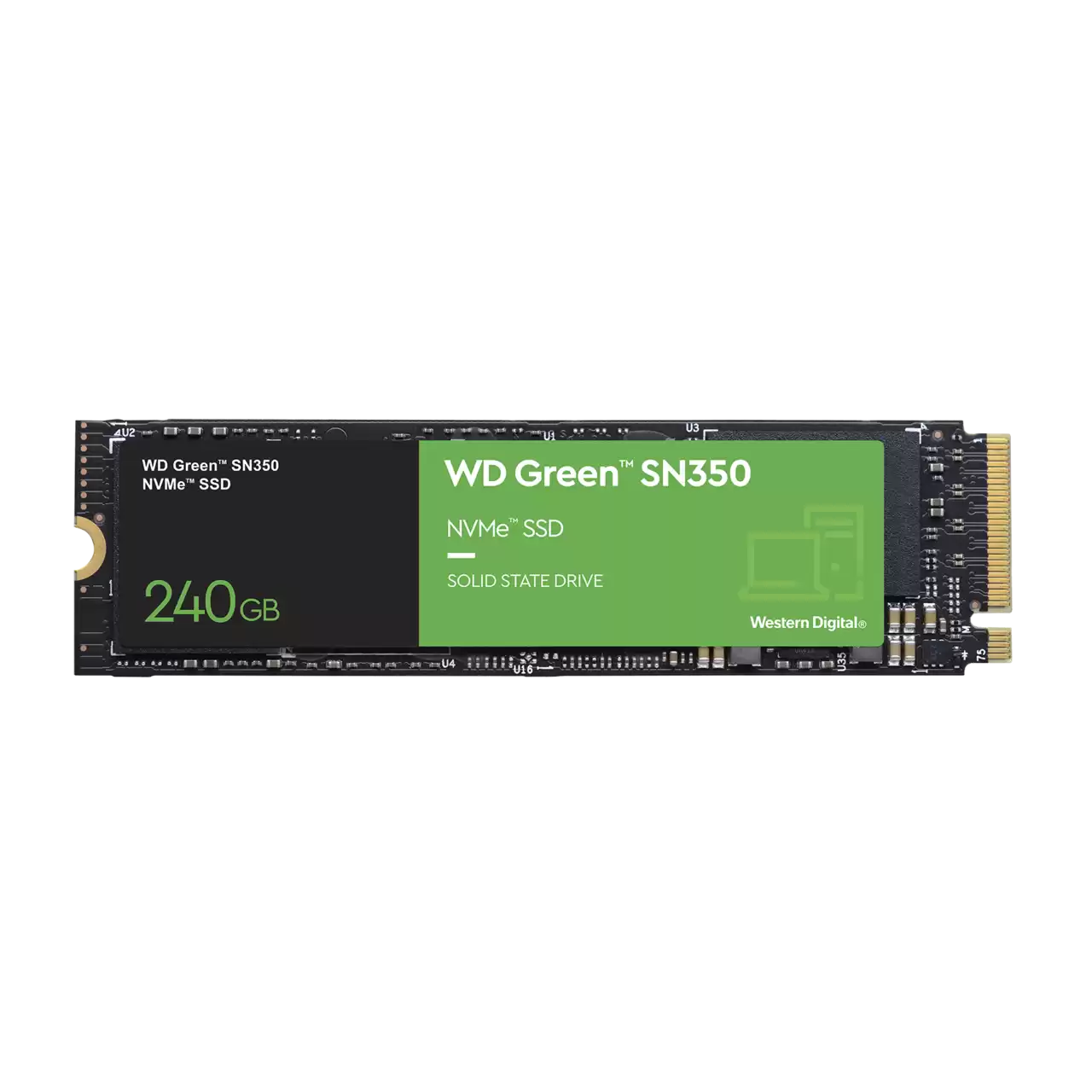 Western Digital WD Green SN350 NVMe SSD WDS240G2G0C PCIe 3.0