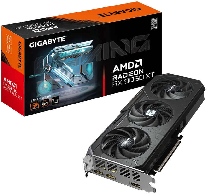 Gigabyte Radeon RX 9060 XT 16G [GV-R9060XTGAMING OC-16GD]