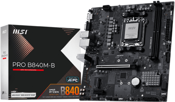 MSI PRO B840M-B [PRO B840M-B] AM5 B840