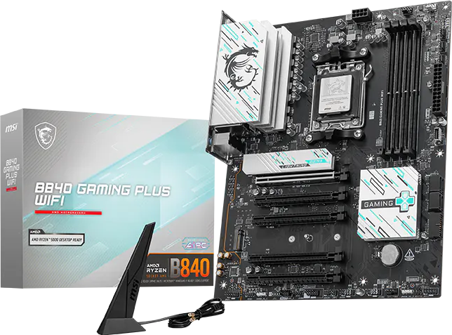 MSI B840 GAMING PLUS WIFI ATX [B840 GAMING PLUS WIFI] AM5 B840