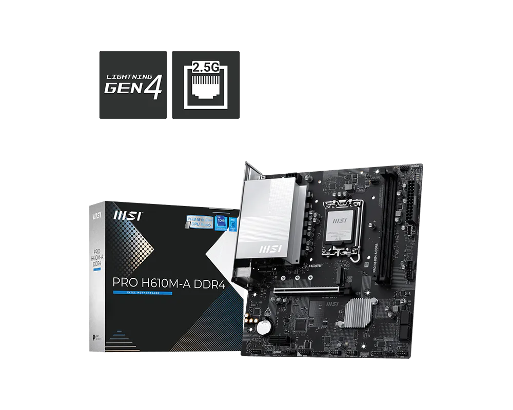 MSI M/B MSI PRO H610M-A LGA1700 H610
